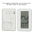 thumbnail image 3 of Digital Refrigerator Thermometer, Waterproof Electronic Thermometer High Accuracy Refrigerator Thermometer Digital for Refrigerator Fridge Freezer Temperature, 3 of 7