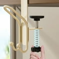 thumbnail image 5 of 2-In-1 Fireplace Stocking And Garland Hanger, Adjustable Metal Mantle Hooks, 2 In 1 Holder Stand For Outdoor Christmas Decor, No Drill Required, Heavy Duty Holds Up To 20 Lbs, 5 of 5