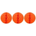 thumbnail image 1 of 3 Pcs Wedding Decoration  Hanging Heart Shape Symmetric Paper Prom Decor Solid Color Hanging Honeycomb Flowers Party Favor, 1 of 10