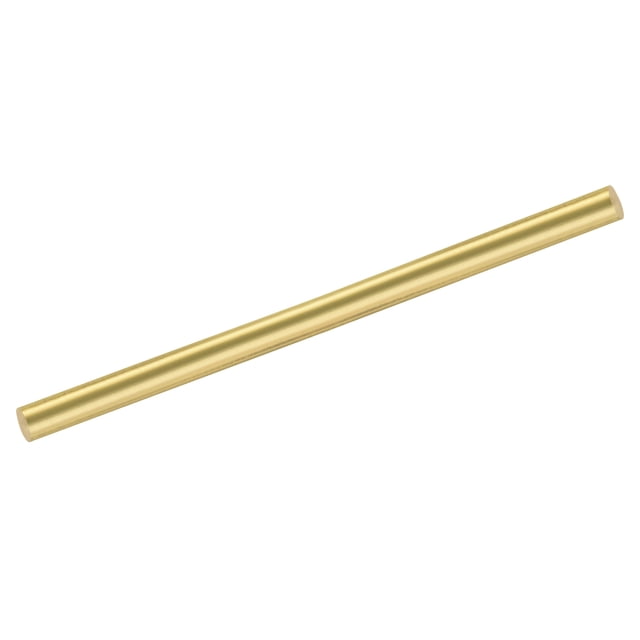 Uxcell 1Pcs Varillas de latón 0.47 x 12.01" Barra sólida redonda de latón para mangos de cuchillo, pasador, manualidades de bricolaje, modelo de avión