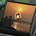 thumbnail image 5 of To My Girlfriend You Have my Heart Forever Necklace w Message Card, 5 of 20