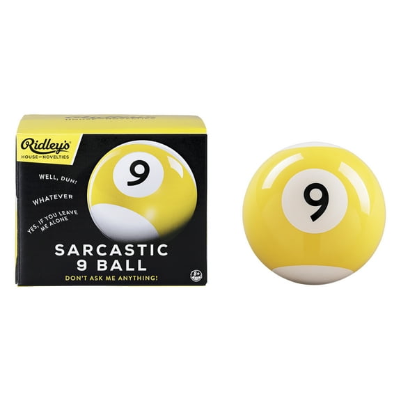 Sarcastic Sassy 9 Fortune Teller Psychic Mystic Novelty Answer Ball