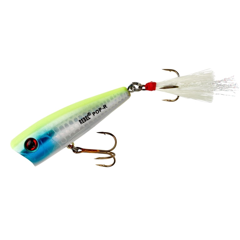 does walmart sell rebel fishing lures Classic Critters Crankbait Lures 4-Pack, Includes 1 Teeny Pop-R, 1 Crickhopper, 1 Teeny Wee Crawfish, and 1 Teen Wee-R The rebel classic critters lure kit features four of rebels most popular lures that landed results time and time again Rebel Topwater2- 3 Pack Topwater