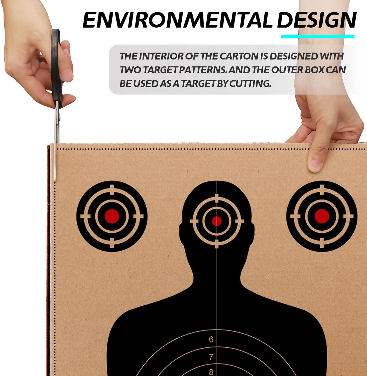 Urban Deco Adjustable Target Stand Base for Paper Shooting Cardboard Silhouette H Shape Stand Base for Shooting Range Wooden Target Station Setup - USPSA/IPSC - IDPA Practice