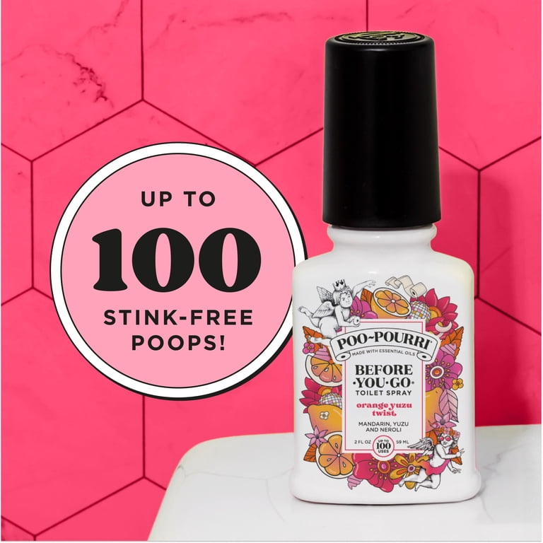 Poo-Pourri, Toilet Spray, 2 fl oz, Orange Yuzu Twist Limited