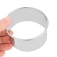 thumbnail image 3 of Unique Bargains 3 in 1 Family Kitchen Metal Round Shaped DIY Baking Tool Pastry Cookie Mold, 3 of 3