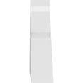 thumbnail image 3 of 48"W x 8"H x 2"D x 4"F, 4/12 Pitch, Saratoga Architectural Grade PVC Gable Bracket, 3 of 9