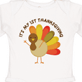 thumbnail image 4 of Inktastic It's My 1st Thanksgiving Boys or Girls Long Sleeve Baby Bodysuit, 4 of 5