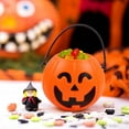 thumbnail image 2 of TOOPTY Plastic Pumpkin Candy Bucket, Halloween Trick or Treat Basket for Kids, 2 of 5