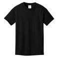 thumbnail image 3 of Port & Company PC54Y Youth Core Cotton Tees, Jet Black - Small, 3 of 4