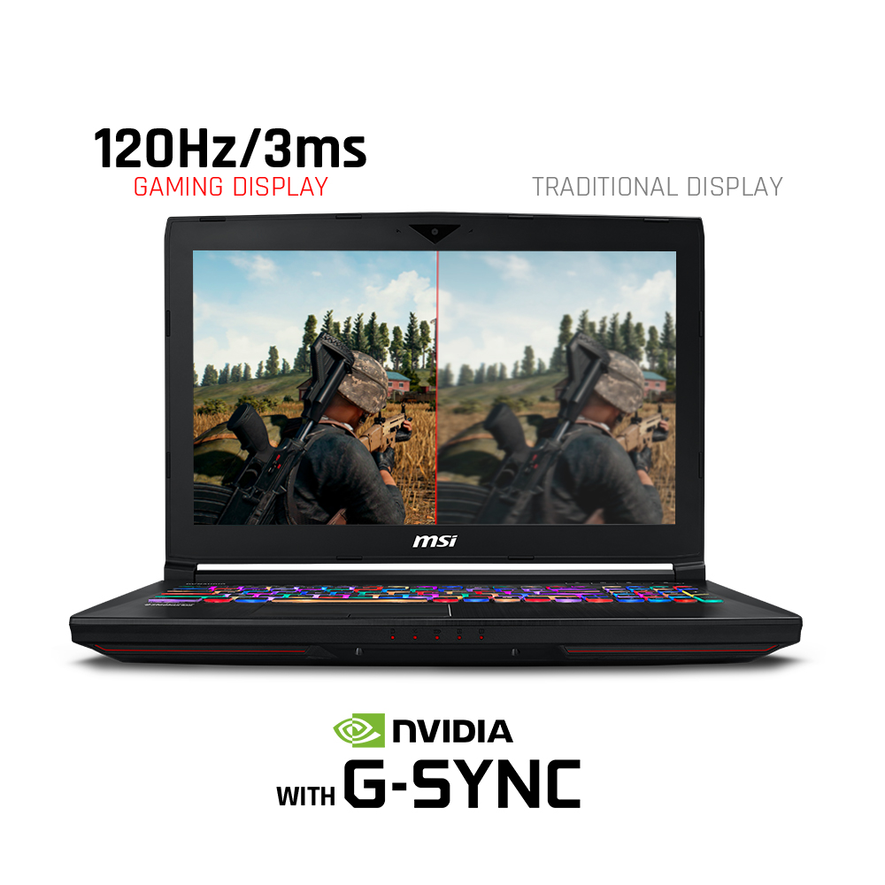 MSI GT63 TITAN-047 15.6" Gaming Laptop Intel i7-8750H; NVIDIA GeForce GTX 1070 8G; 256GB SSD + 1TB HDD Storage; 16GB RAM + Free COD4 Black Ops (see details below) - image 4 of 7