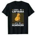 thumbnail image 1 of AALJY Capybara Ate my Homework South American Capybara T-Shirt, 1 of 1