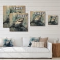 thumbnail image 4 of Designart "Formidable Shark II" Animals Print on Natural Pine Wood, 4 of 5