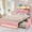 Pink, variant on Twin Bed Frames with Storage Headboard and Charging Station, Velvet Upholstered Bed Frame Twin Size with 4 Drawers and LED Lights, Type C and USB, No Box Spring Needed, Pink