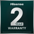 thumbnail image 4 of Hisense 50 Pint Dehumidifier 4,500 Sq. Ft for Multi-Scenario Use, Energy Star Certified, Easy Carry Handle, Low Noise Operation, Hassle-Free Water Removal, White (WHD5025P), 4 of 14
