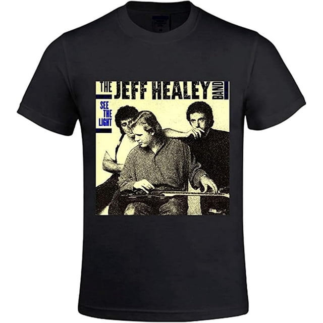 Men's Jeff Healey Band See The Light Funny Tee for Men T Shirt Fashion Casual Cool