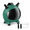 Green, variant on Blue Electric Balloon Pump with 600W, Includes Nozzles and Knotter