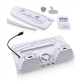 thumbnail image 1 of Vertical Stand Compatible with PS5 & PS5 Slim & PS Pro Game Consoles, with Game Controller Charging, Console Cooling, 1 of 8