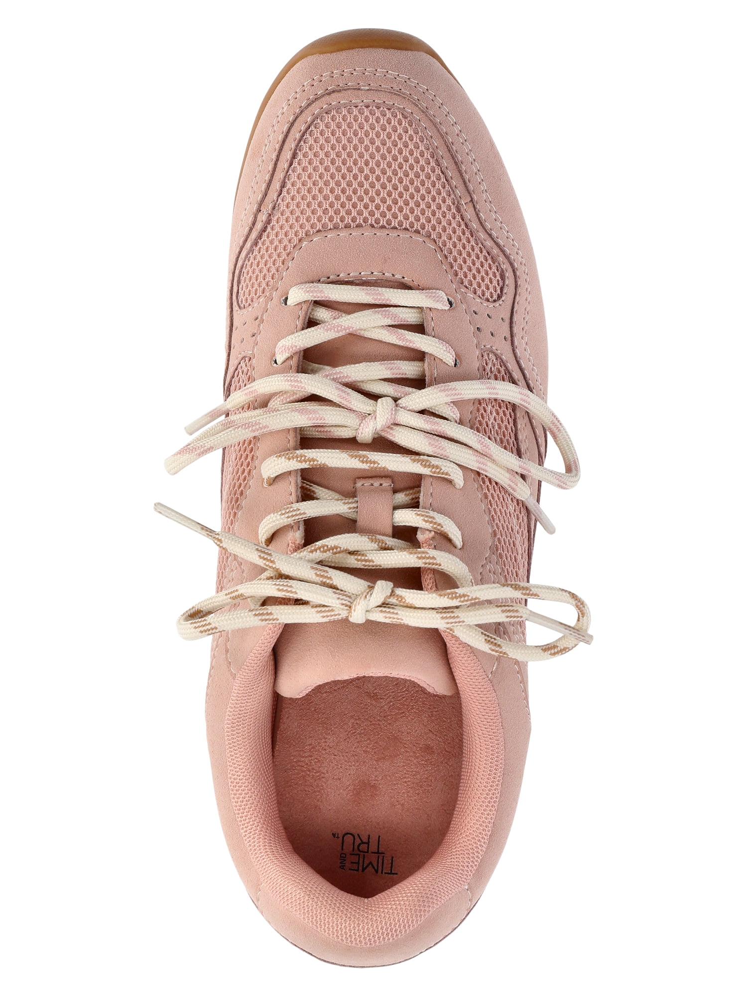 Time and Tru Women's Double Lace Sneakers
