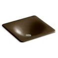 thumbnail image 5 of Kohler K-2827-96 16.375 x 15.625 x 5.75 in. Iron Tones Drop-In & Undermount Bathroom Sink - Biscuit, 5 of 5
