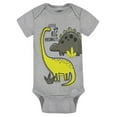 thumbnail image 4 of Gerber Baby Boy Short Sleeve Onesies Bodysuits, 3-Pack, (Preemie - 12M), 4 of 7