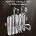 thumbnail image 2 of LCXmlly Removable Wall Hook Traceless Punch Free Basin Hook Strong Load Bearing Multi purpose Wall Hanging Self adhesive Rack Bathroom Kitchen Organizer, 2 of 9