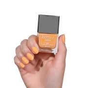 butter LONDON Patent Shine 10X Nail Lacquer, Gel-Like Finish, Chip-Resistant Formula, 10-Free Formula, Cruelty-Free, Polymer Technology Pop Orange