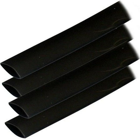 

Ancor-Ancor Adhesive Lined Heat Shrink Tubing (Alt) - 3/4 X 6 - 4-Pack - Black