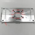 thumbnail image 4 of Router Table Flip Plate Aluminum Router Table Insert Plate W/ Router Insert Rings Wood Router Tools for Woodworking, 4 of 6