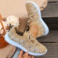thumbnail image 6 of EKVAHL Orthopedic Shoes for Women, Breathable Lace‑Up Walking Sneakers, Lightweight Flexible Platform Athletic Shoes Yellow, 6 of 6
