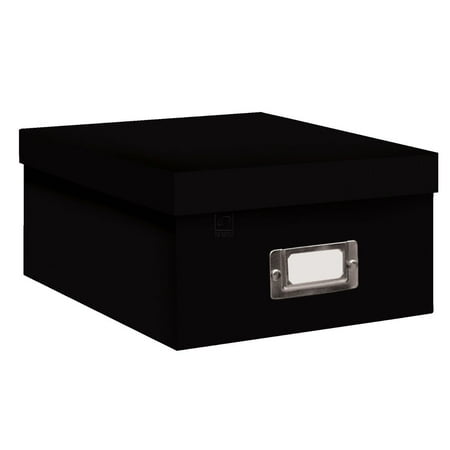 Pioneer Photo Albums Photo Storage Box (Black)