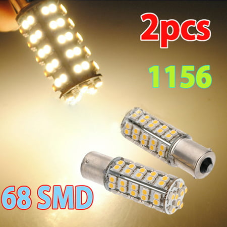 2 PCs P21W BA15S 382 led LED Warm White Automobiles Motorcycles SMD Car Indicator Tail Light (Best Car Tail Lights)