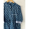 thumbnail image 5 of Indigo Buti Printed Dress,Sketer Circle Dress, Flapper Dress, Blousen Dress ,Short Dress, 5 of 6