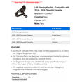thumbnail image 2 of Left Steering Knuckle - Compatible with 2014 - 2019 Chevy Corvette 2015 2016 2017 2018, 2 of 2