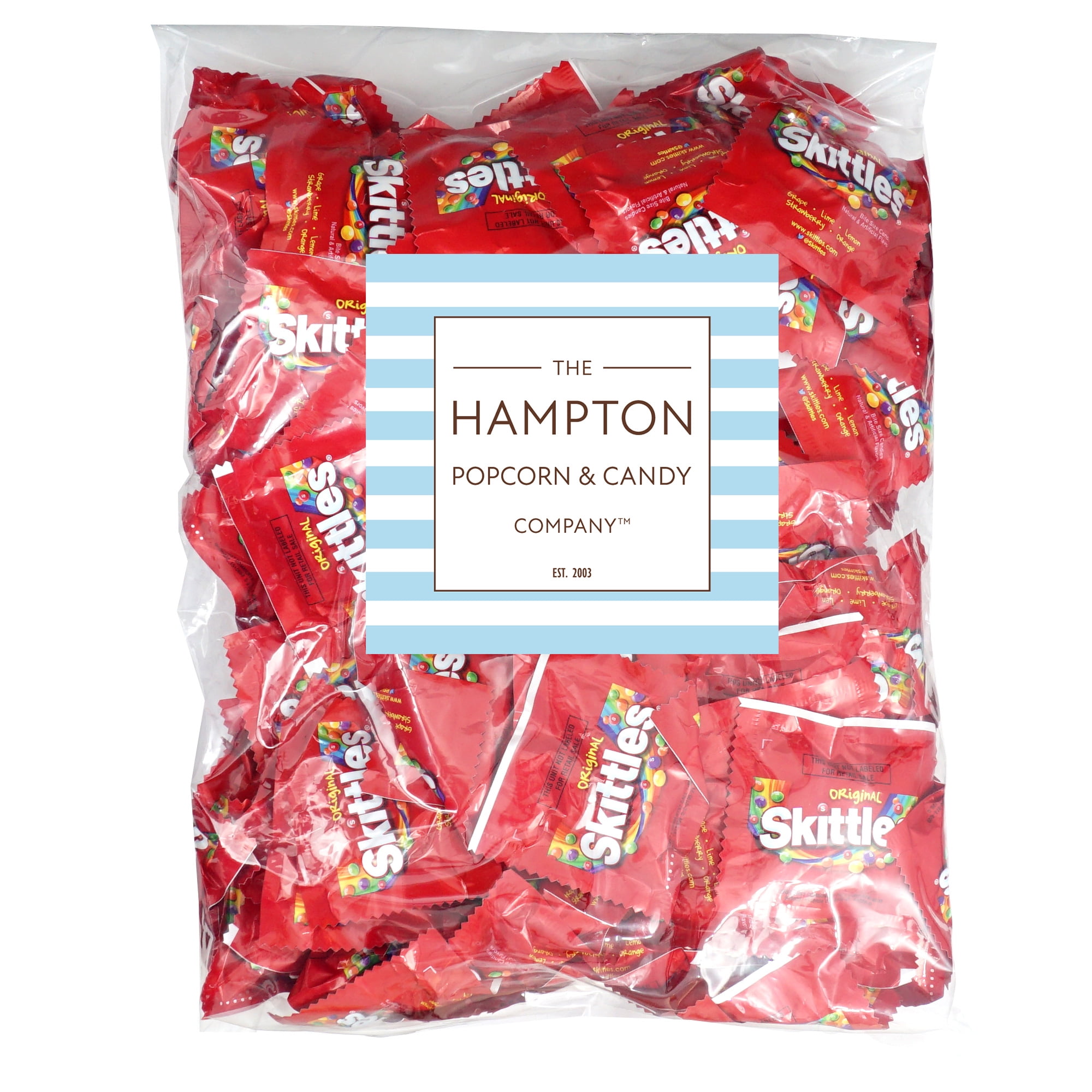 Skittles Fun Size Candy, 4 Pound Bag (Approx. 112 Pieces), Individual Fun Size Candy Packs
