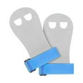 thumbnail image 3 of Lipstore Kids Gymnastic Hand Grips Breathable Gloves for Workout Exercise Accessories L Blue, 3 of 8