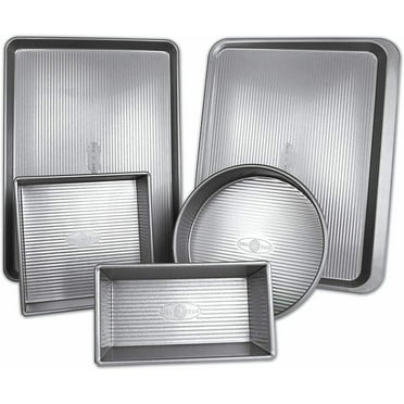 USA Pan Bakeware Aluminized Steel 5-Piece Set