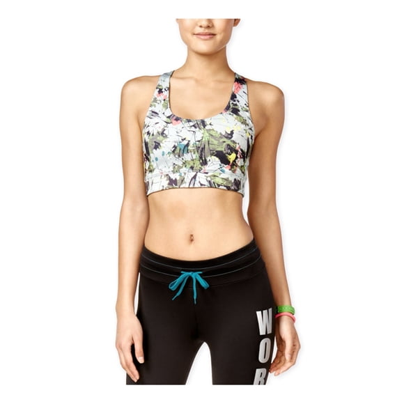 Energie Roberta Sujetador deportivo reversible para mujer, verde, grande