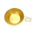 thumbnail image 1 of Yuarrent Coolcamp Outdoor Bowl Portable 300ml Camping Senderismo Vajilla Cocina Hogar Barbacoa Reutilizable Utensilios de cocina lavables Kits de desorden para acampar Oro Yuarrent OD021934-02, 1 of 6