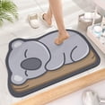 thumbnail image 1 of Fiudx Ofertas y liquidaciones Alfombrilla de baño de barro de diatomeas, alfombrilla antideslizante con absorción de agua para el baño del hogar, alfombrilla de secado rápido para la cocina, 1 of 3