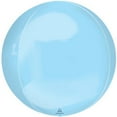 thumbnail image 2 of Pastel Blue Orbz Balloon 16", 2 of 2