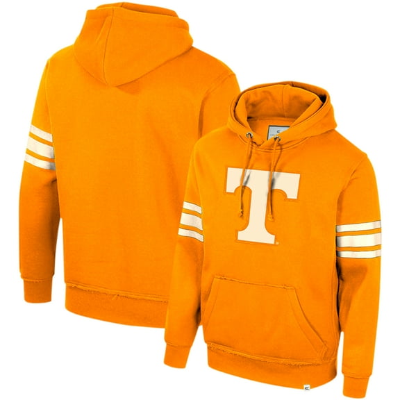 Men's Colosseum Tennessee Orange Tennessee Volunteers Saluting Pullover Hoodie