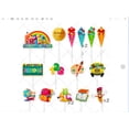 thumbnail image 2 of Tarjeta de decoración para tartas de temporada escolar Complementos para tartas de fiesta infantil de temporada escolar 23 piezas, 2 of 4