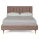 thumbnail image 3 of Cama Matrimonial Makora Nostra Rosa Tapizada en Tela Tipo Velvet (No Incluye Colchón), 3 of 8