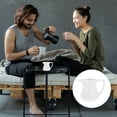 thumbnail image 6 of Tineasur Ceramic Coffee Cup White Stain Resistant Elegant for Home Use 1Pc, 6 of 6