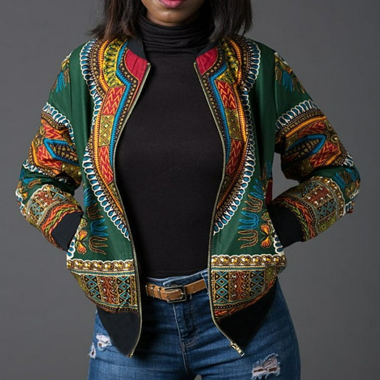 Dashiki jacket deals womens