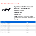 thumbnail image 2 of Right Exhaust Manifold - Compatible with 1988 - 1995 GMC K2500 1989 1990 1991 1992 1993 1994, 2 of 2