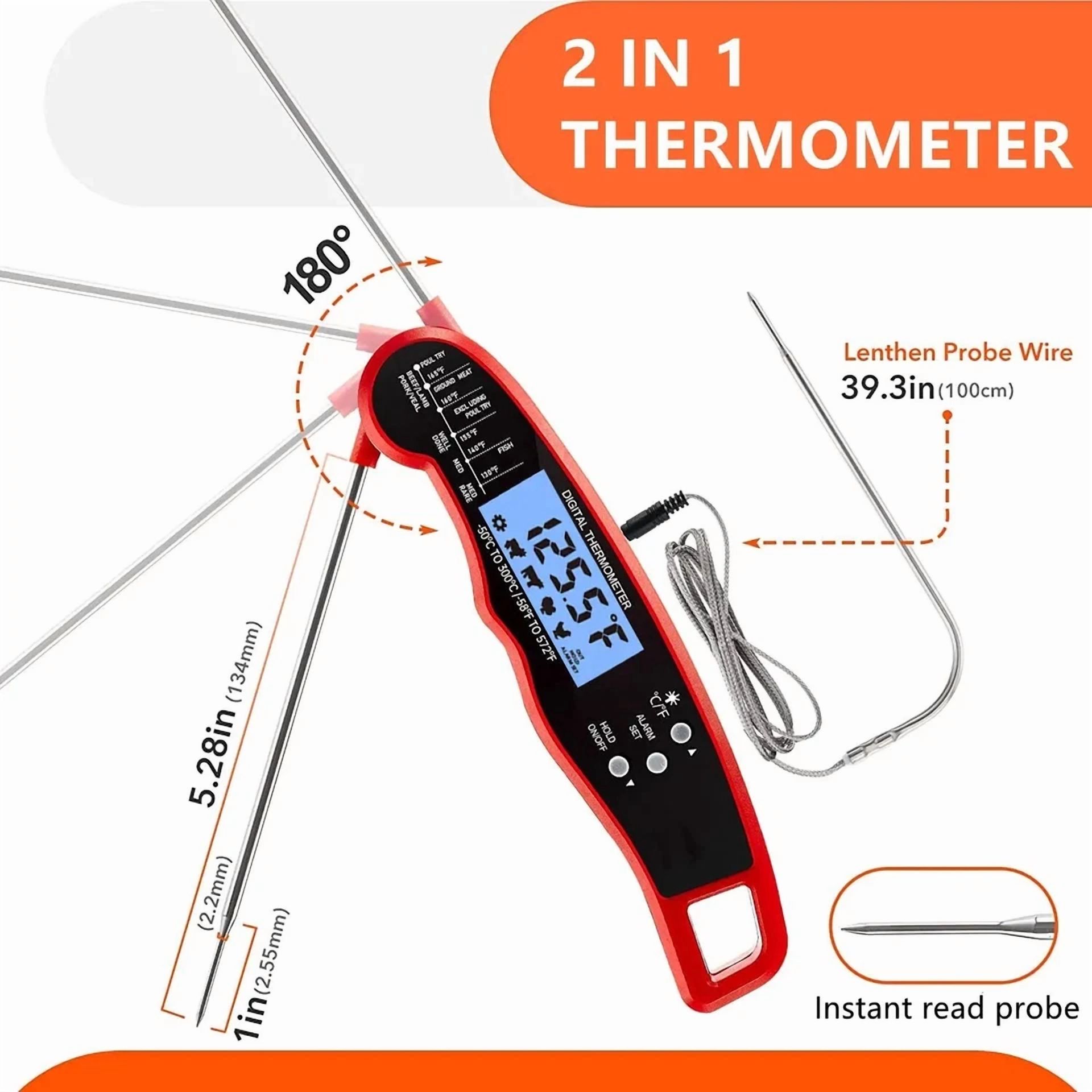 PRIME - Thermometer, Kitchen Thermometer, Instant Read Meat Thermometer, Kitchen Gadgets