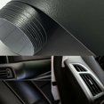 thumbnail image 3 of 150*30cm Premium Black Leather Car Sticker PVC Adhesive Vinyl Film Stickers DIY Car Leather Stickers For Auto Car Decoration, 3 of 6