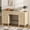 Light Oak, variant on EYYTHUNG 52" Large Executive Desk with Drawers, Farmhouse Wooden Home Office Desk with Storage Cabinet, Modern Computer Writing Desk for Work Study, Workspace, Light Oak